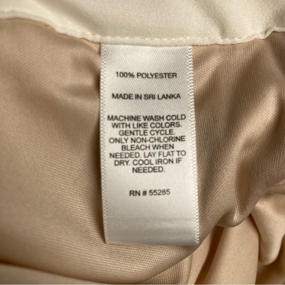 Express Asymmetrical Pleated Midi Skirt Size 12 Black White #90163 - Picture 9 of 10